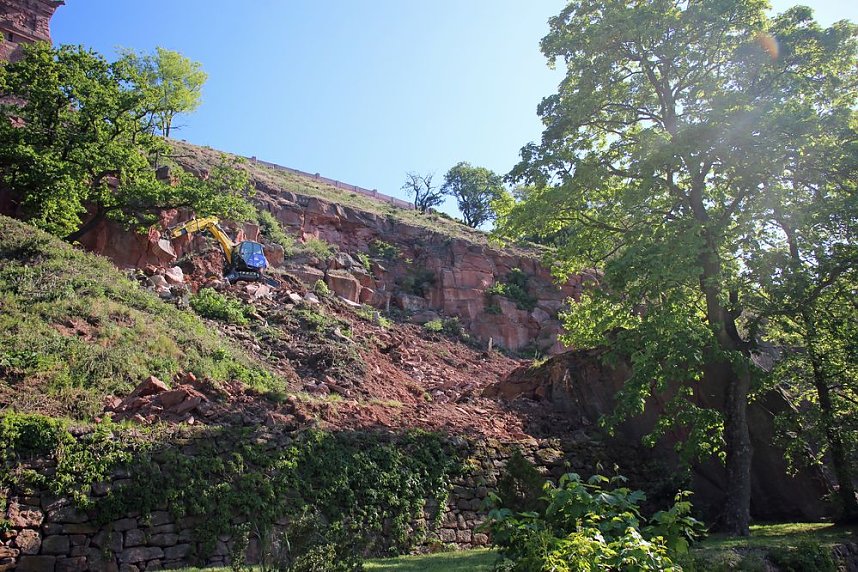 Recht spektakul&auml;re Bilder vom Kyffh&auml;user