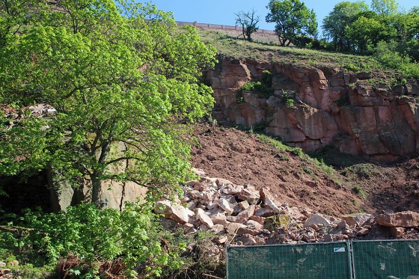 Recht spektakul&auml;re Bilder vom Kyffh&auml;user