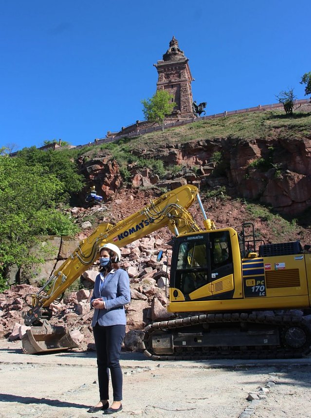 Recht spektakul&auml;re Bilder vom Kyffh&auml;user