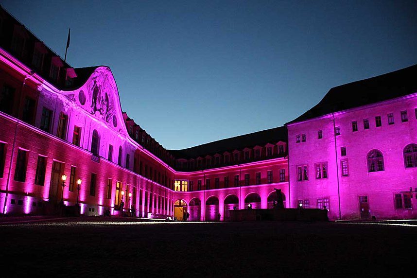 Erstmalig Schlossleuchten 2020 mit Fragezeichen