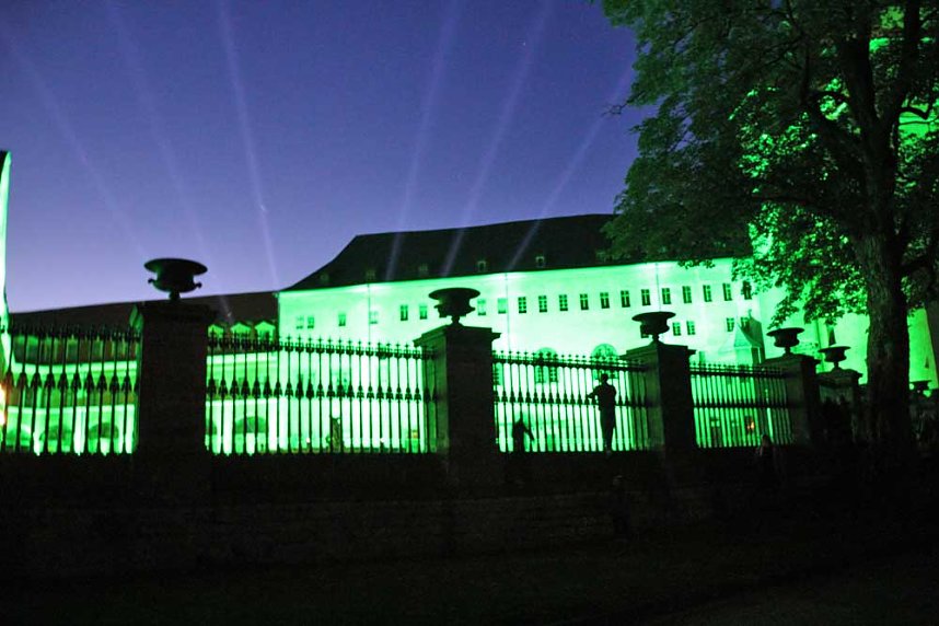 Erstmalig Schlossleuchten 2020 mit Fragezeichen