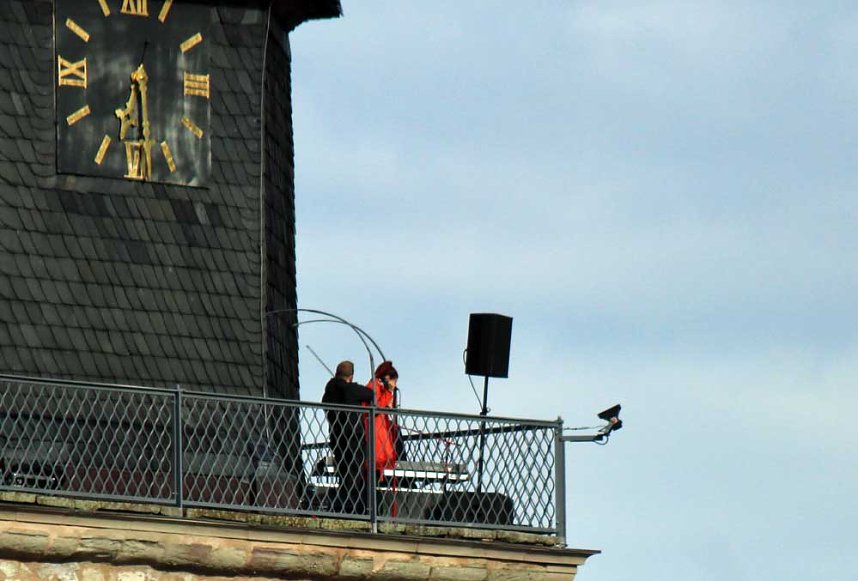 Sehr gelungenes Konzert vom Turm der Trinitatiskirche
