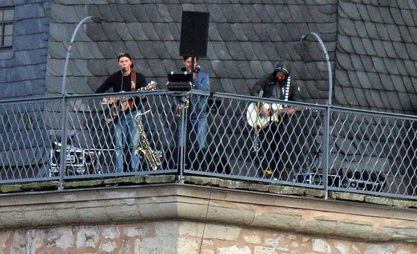 Sehr gelungenes Konzert vom Turm der Trinitatiskirche