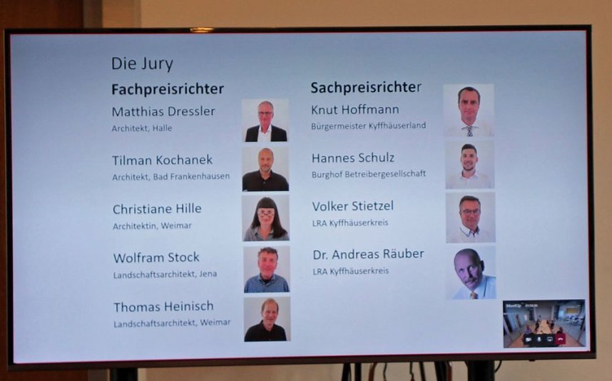 Preistr&auml;ger des Wettbewerbs Entwicklung Kyffh&auml;user-Areal ermittelt