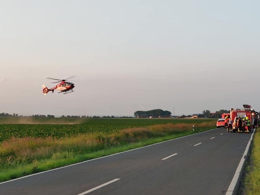 Schwerer Verkehrsunfall