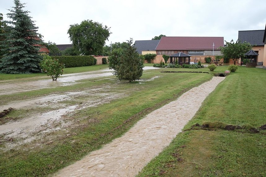 Dauerregen ruft Feuerwehren auf den Plan