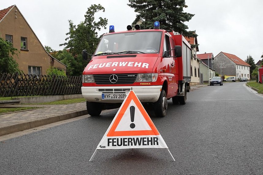 Dauerregen ruft Feuerwehren auf den Plan