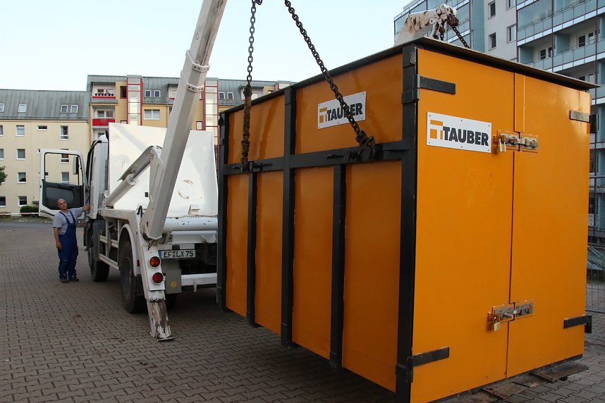 Am Nordh&auml;user Theater wurde heute ein weiterer Blindg&auml;nger aus dem zweiten Weltkrieg erfolgreich entsch&auml;rft