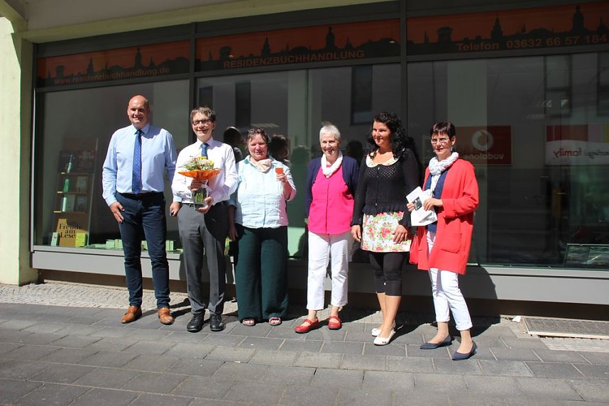 Kreisstadt hat wieder ein Buchhandlung