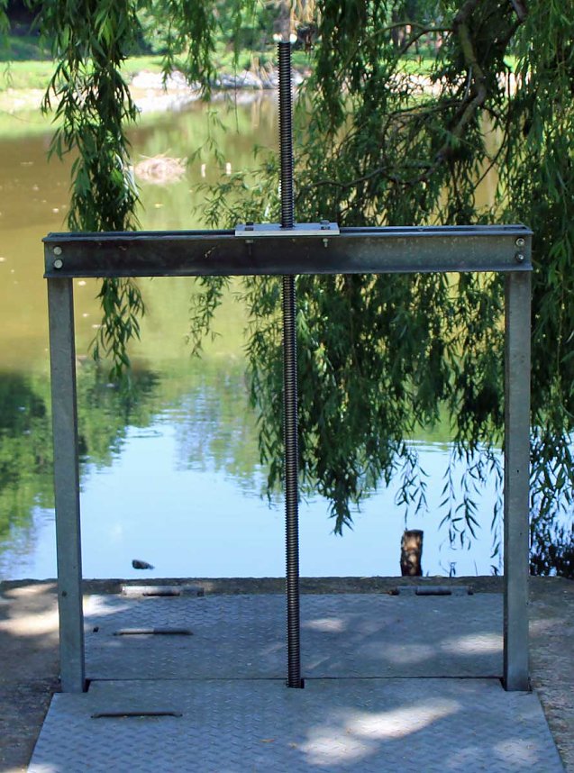 Kleine Sanierung des Parkteichs abgeschlossen