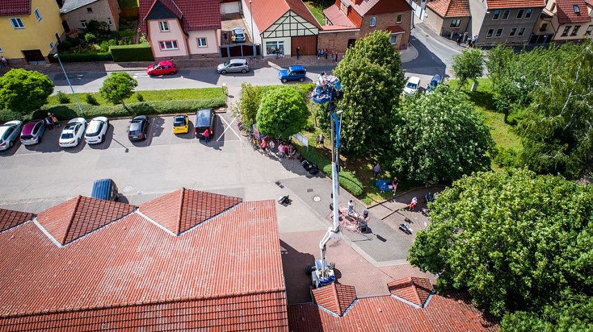 Eindrucksvolle Aufnahmen vom Hebeb&uuml;hnenkonzert