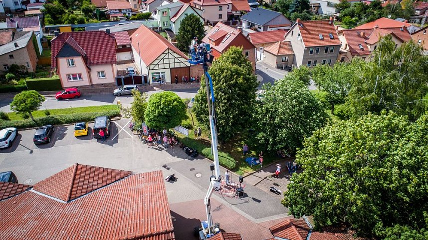 Eindrucksvolle Aufnahmen vom Hebeb&uuml;hnenkonzert