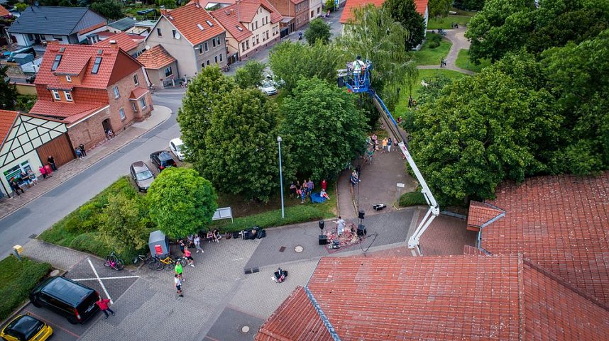 Eindrucksvolle Aufnahmen vom Hebeb&uuml;hnenkonzert