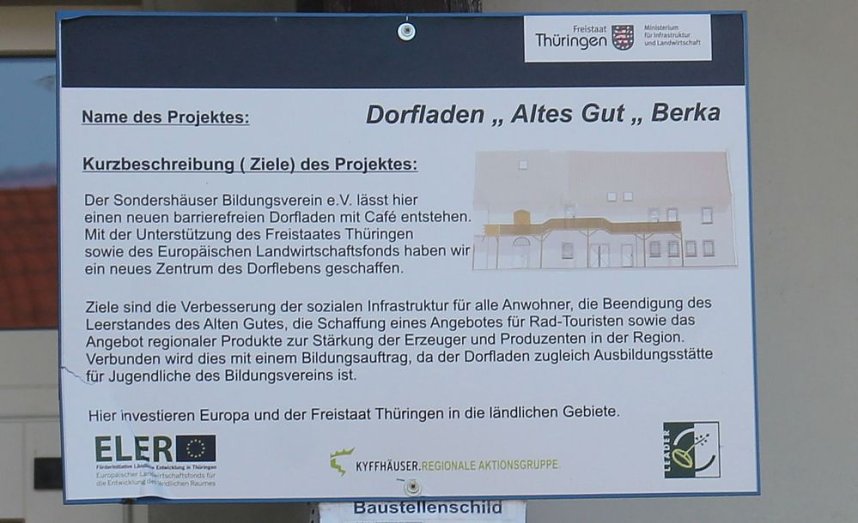 Dorfladen Altes Gut in Berka feierlich er&ouml;ffnet