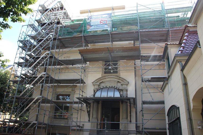 Interessante Befahrung der Lindner-Villa