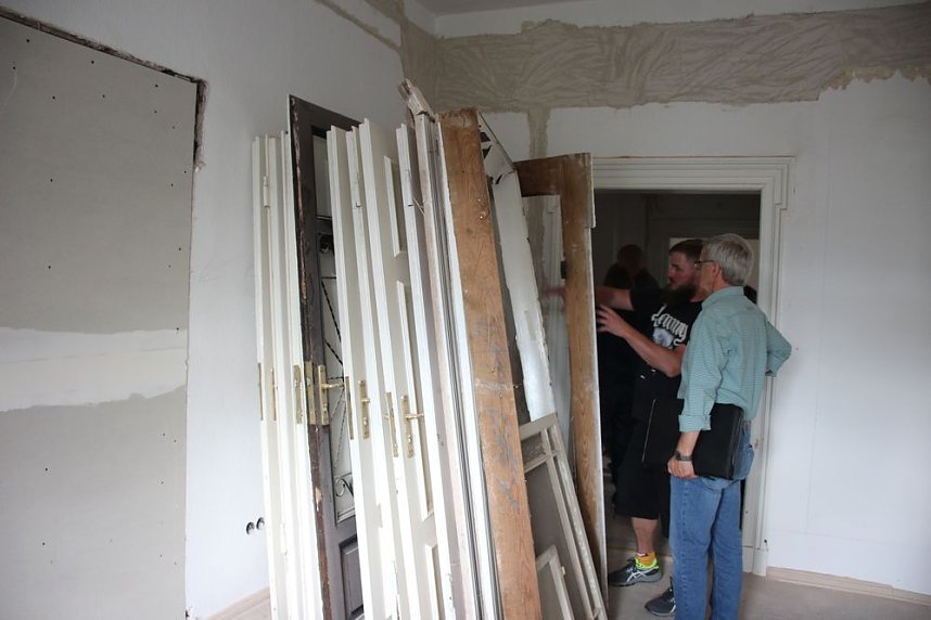 Interessante Befahrung der Lindner-Villa