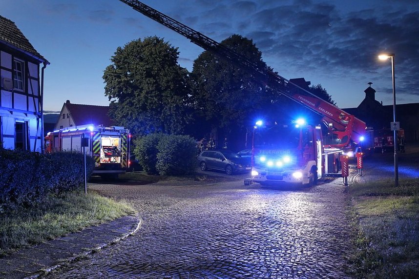 Brand in den Morgenstunden