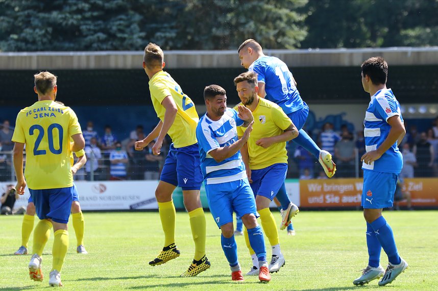 Wacker - Jena im Th&uuml;ringenpokal