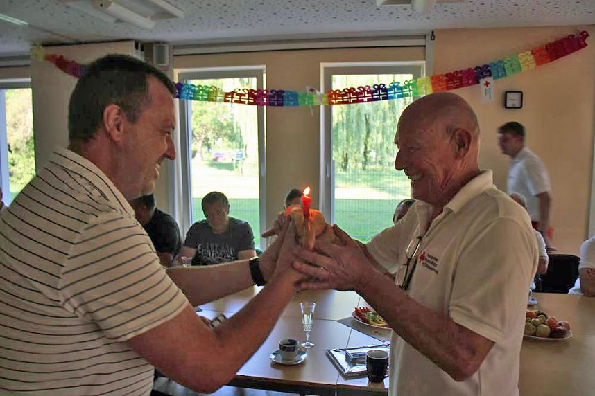 70 Jahre jung und weiter im DRK aktiv