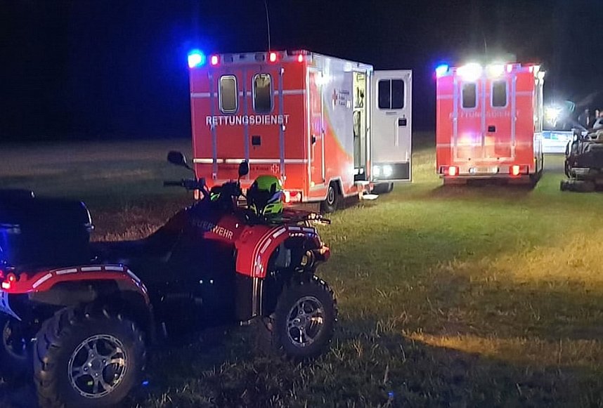 Schwerverletzte nach Quad Unfall
