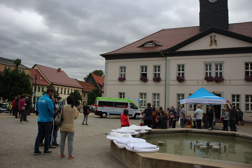 Startschuss f&uuml;r B&uuml;rgerbus in Bad Frankenhausen