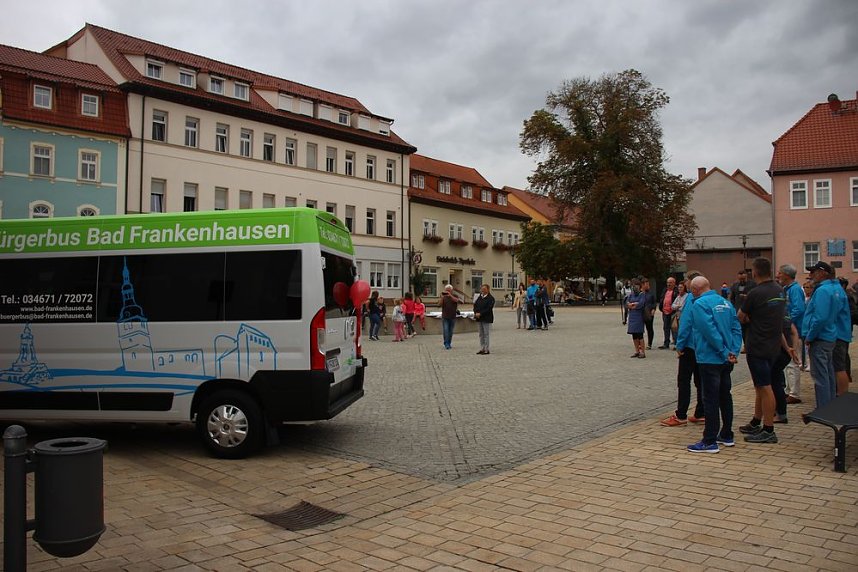 Startschuss f&uuml;r B&uuml;rgerbus in Bad Frankenhausen