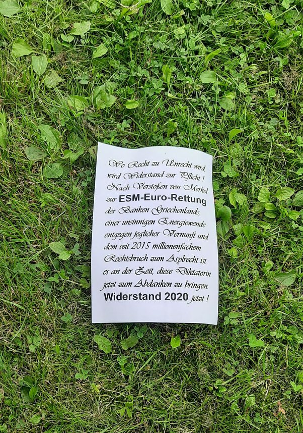 Protest auch in Sondershausen