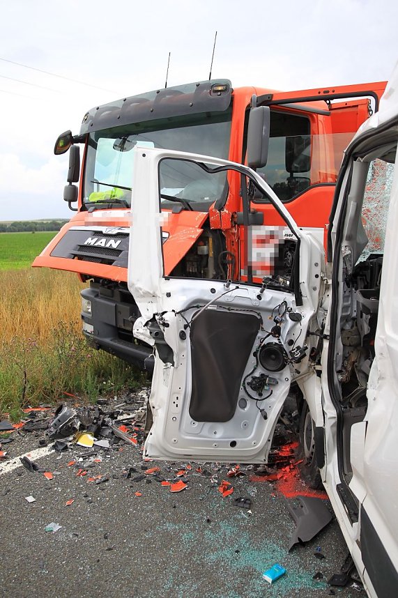 Unfall bei Greu&szlig;en