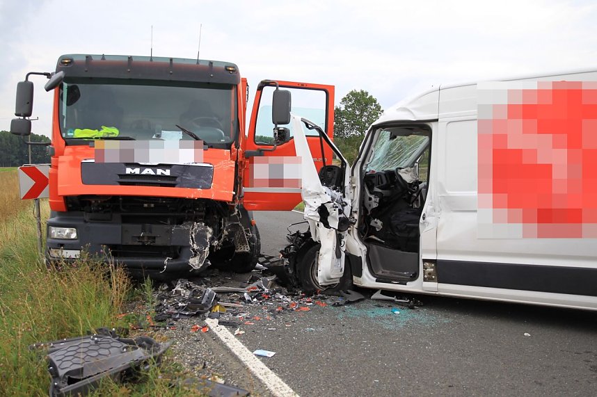 Unfall bei Greu&szlig;en