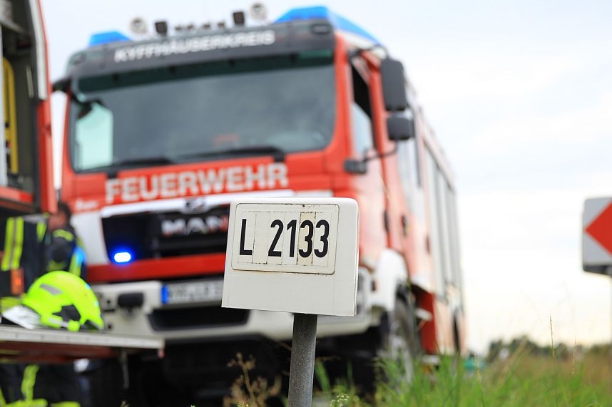 Unfall bei Greu&szlig;en