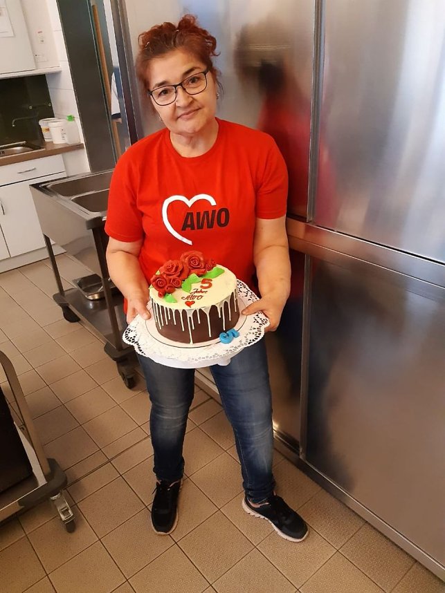 F&uuml;nften Geburtstag gefeiert