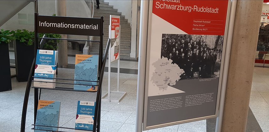 Wanderausstellung 100 Jahre Th&uuml;ringen