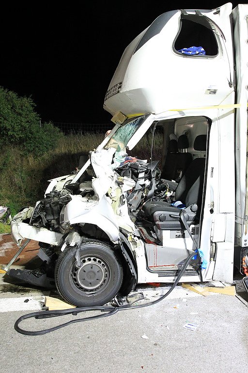 Schwerer Unfall auf der A 38