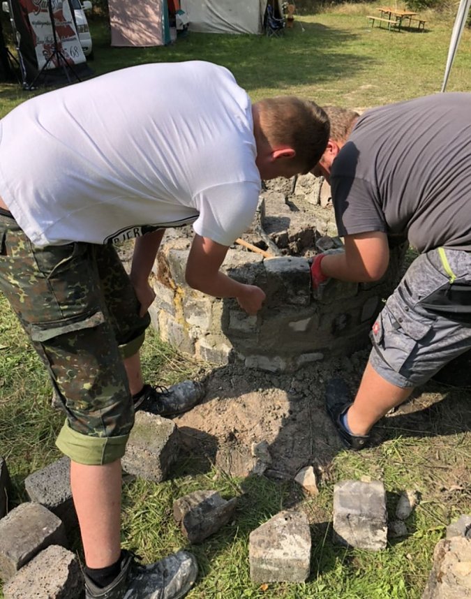 F&uuml;nf Kirmesgesellschaften haben nicht nur gefeiert