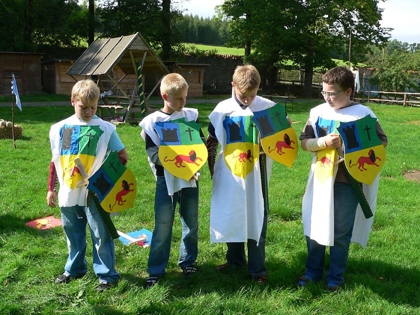 Mittelaltercamp in den Herbstferien