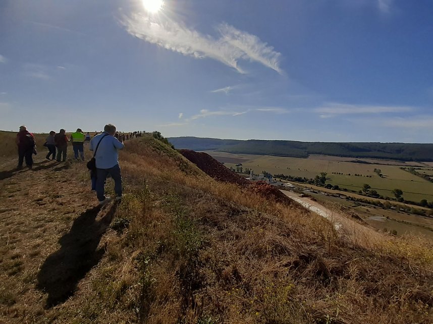 Haldenwanderung zum Tag des Geotops