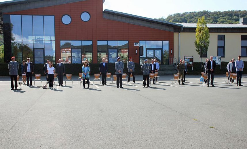 Verabschiedungsappell am Bundeswehrstandort Sondershausen