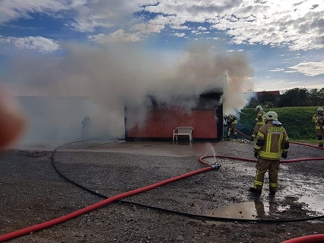 Brandeinsatz in Ro&szlig;leben