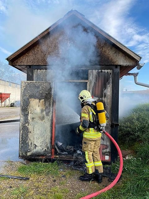 Brandeinsatz in Ro&szlig;leben