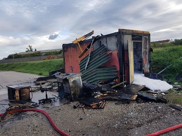 Brandeinsatz in Ro&szlig;leben