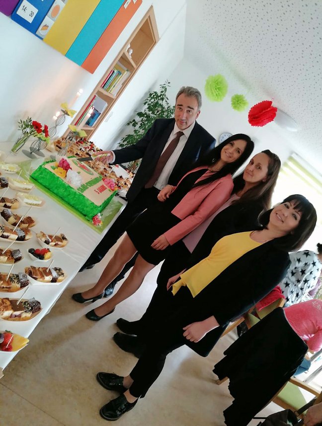 F&uuml;nften Geburtstag gefeiert