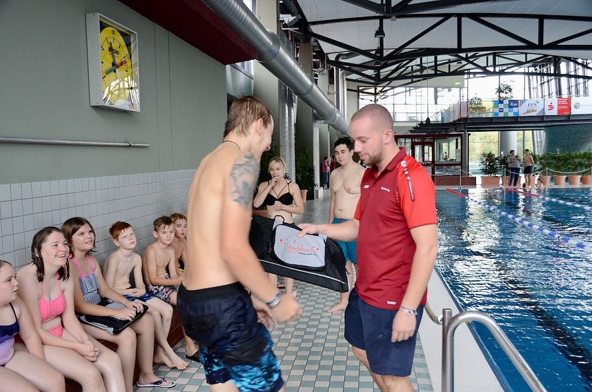 Badehausevent und Preis&uuml;bergabe