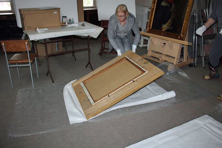 Aus der Restaurierung in die Landesausstellung