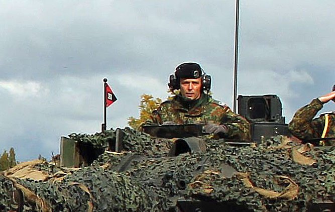 Kommandeurswechsel beim Panzerbataillon 393 "Th&uuml;ringer L&ouml;we" in der Kyffh&auml;user Kaserne Bad Frankenhausen statt....