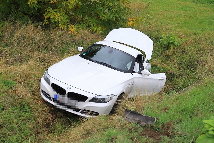 Erneut Unfall auf der B4