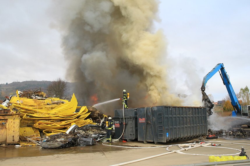 Gro&szlig;brand in Bebra