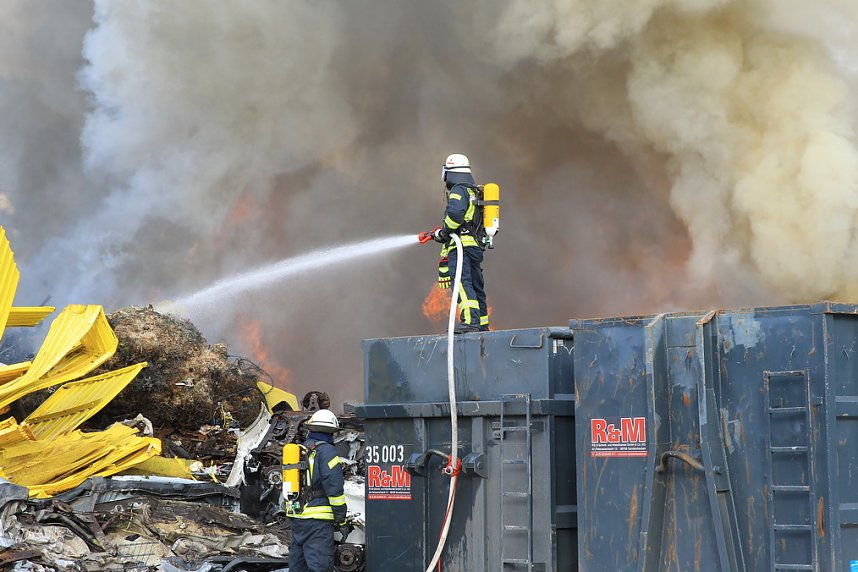Gro&szlig;brand in Bebra