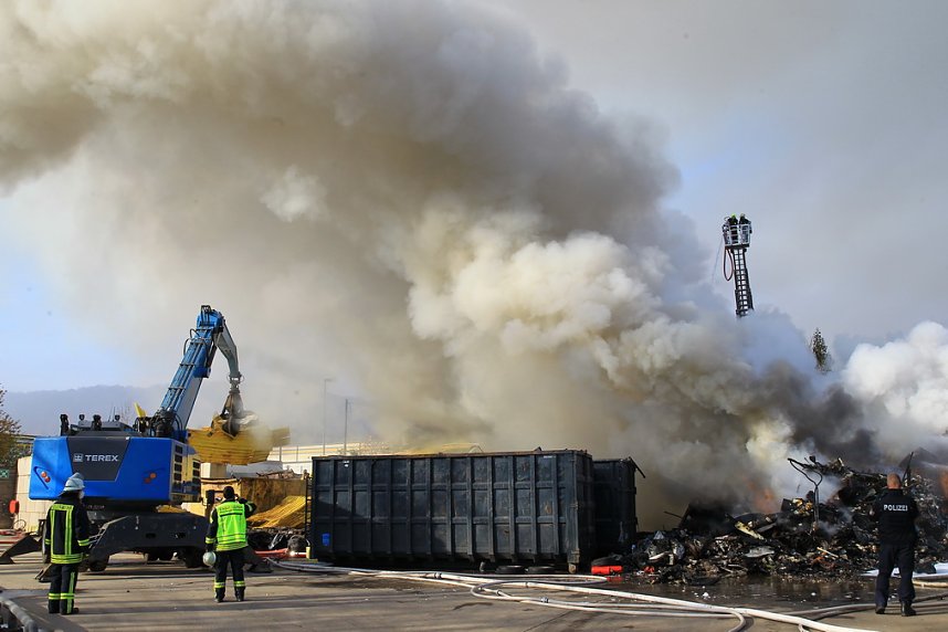 Gro&szlig;brand in Bebra