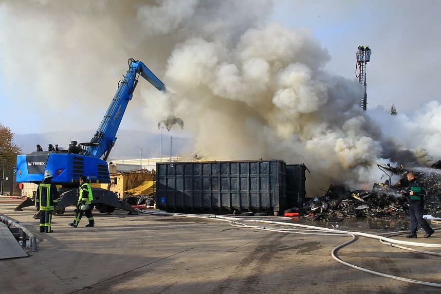 Gro&szlig;brand in Bebra