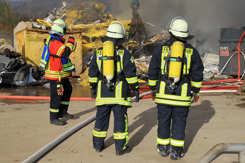 Gro&szlig;brand in Bebra